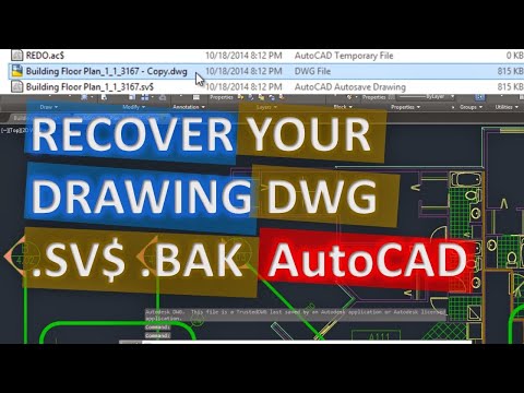recover files autocad lt for mac